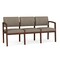 Lesro 3 Seat Tandem Seating W/ No Center Arms, 65 in W 26 in L 31.5 in H, Lenox Series LW3101 - alternate 1